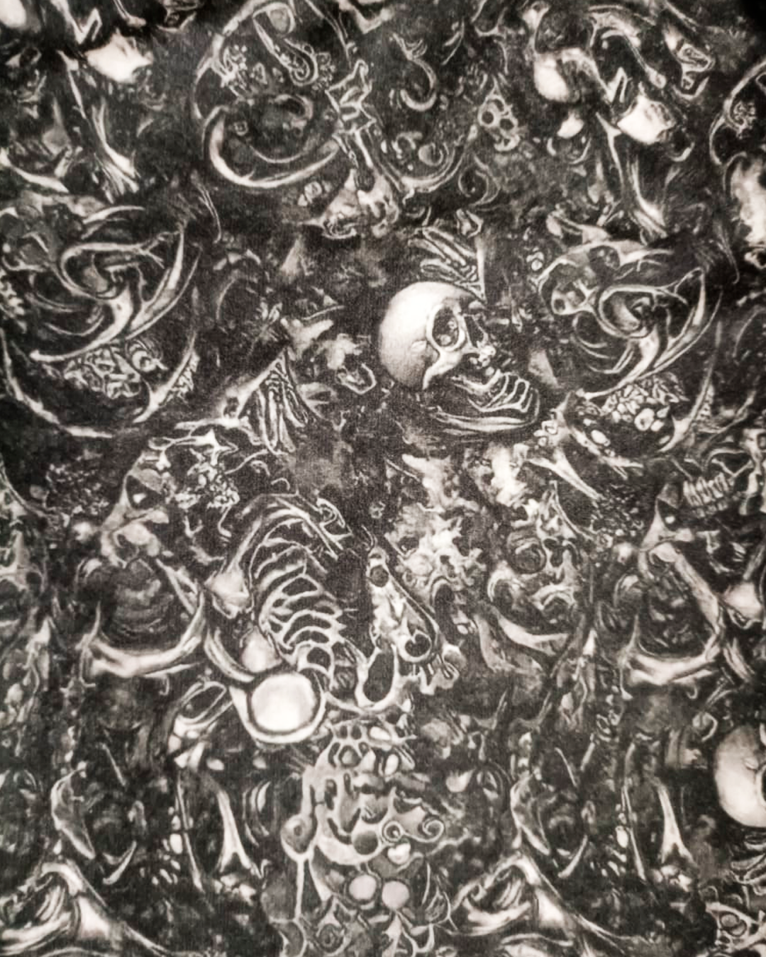 PIJAMA MANGA LARGA CRANEO