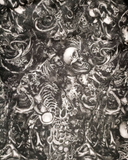 PIJAMA MANGA LARGA CRANEO