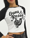 PLAYERA RANGLAN GUNS AND ROSES (7788719439951)