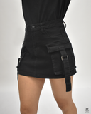 MINI FALDA CARGO GABARDINA (7817386623055)