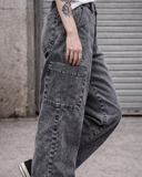 JEANS BARREL TIPO CARGO