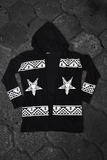 SWEATER LIGERO CON CAPUCHA BAPHOMET (7516095512655)