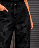 PANTALON STRAIGHT ANIMAL PRINT