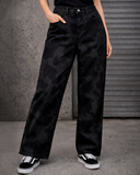 PANTALON STRAIGHT ANIMAL PRINT