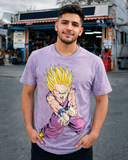 PLAYERA ACID WASH MORADO DRAGON BALL
