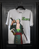 PLAYERA ZORO LOGO ONE PIECE (7760214294607)