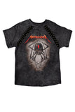 PLAYERA OVERSIZE DAMA METALLICA MINERAL WASH