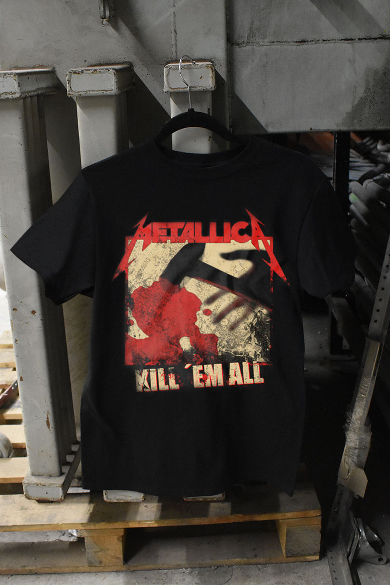 PLAYERA HOMBRE METALLICA KILL EM ALL