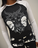 PLAYERA DAMA BAPHOMET CRANEOS (7695473016911)