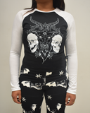 PLAYERA DAMA BAPHOMET CRANEOS (7695473016911)