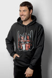 SUDADERA CABALLERO CON CAPUCHA Y CANGURERA TRANSFORMERS NE C (7654106824783)