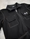 SUDADERA MILITAR CUELLO ALTO