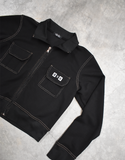 SUDADERA MILITAR CUELLO ALTO