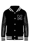 VARSITY CON MANGAS DE VINIPIEL METALLICA