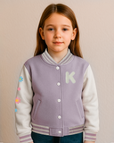 VARSITY KUROMI FLORES PARA NIÑA (7737657196623)