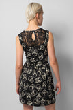 VESTIDO CORTO SIN MANGA PARA MUJER CRANEOS (7053271072847)