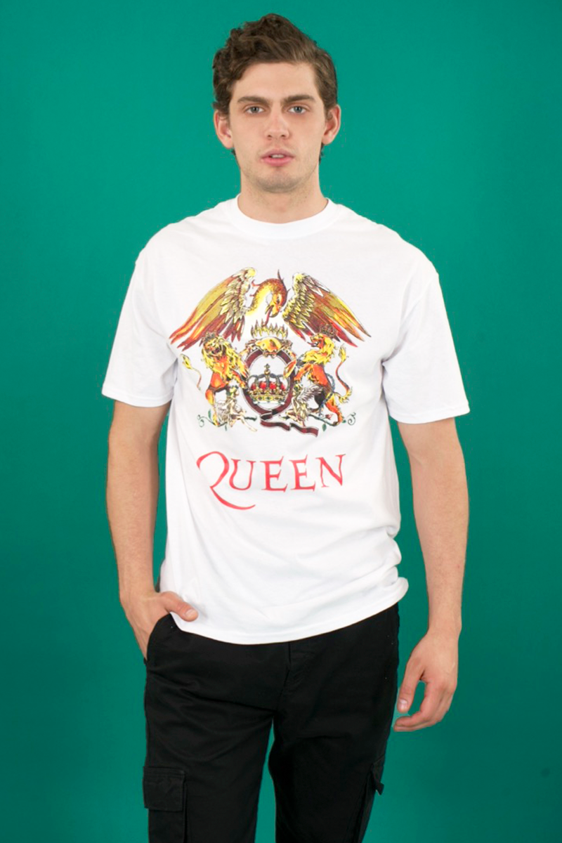 PLAYERA HOMBRE QUEEN LOGO Toxic Mexico