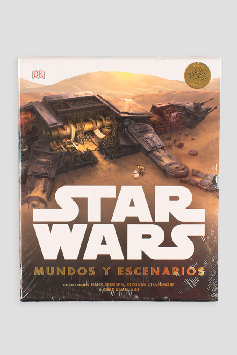 LIBRO DE STAR WARS MUNDOS Y ESCENARIOS (6734137098319)